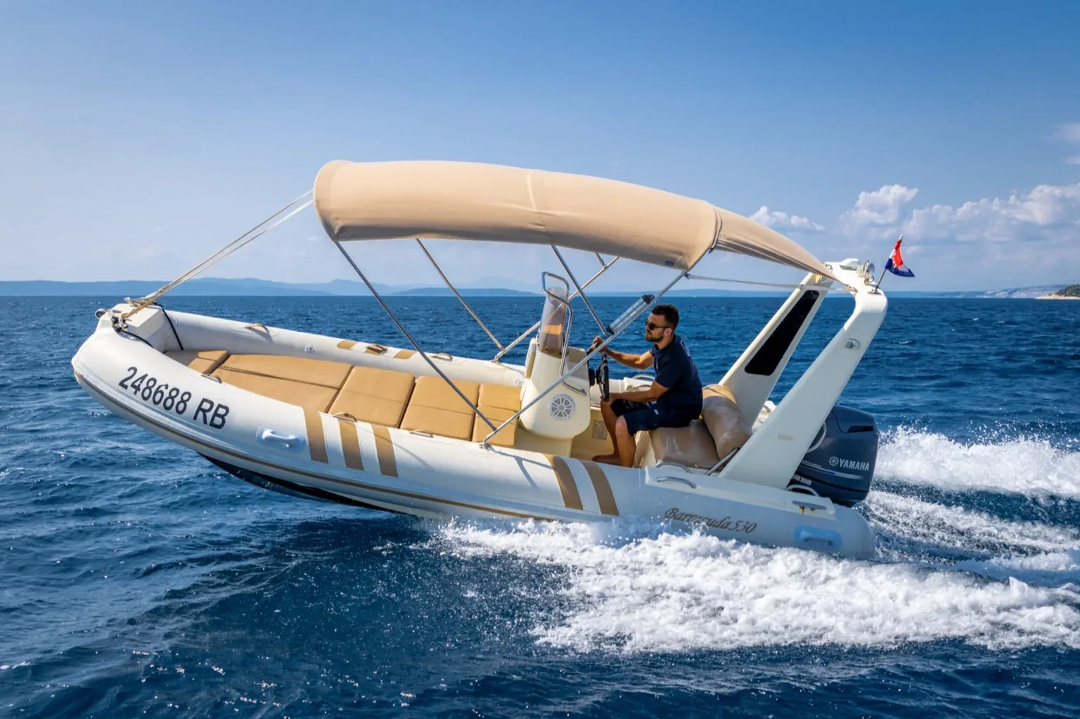 Barracuda 530 boat rental in Rab, Croatia