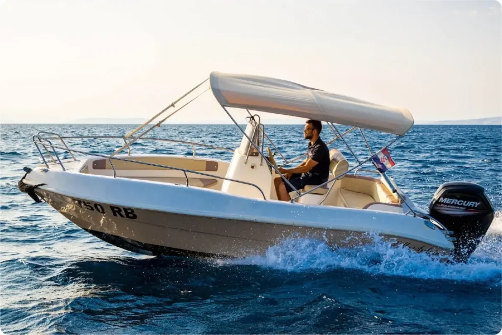 Blumax, Mercury 100hp, 5,30m