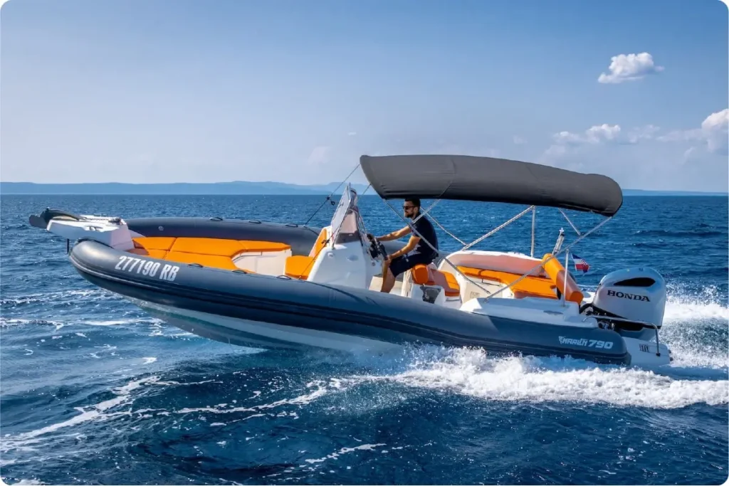 Marlin 790, Honda 200hp, 7,9 m